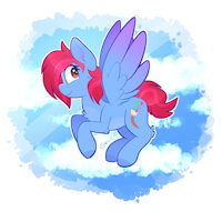 Dina the Pegasus Filly! by GreenieGhost - female, pony, filly, my little pony, mlp, pegasus, my little pony friendship is magic, mlp:fim, ponysona, mlp oc, pegasus oc