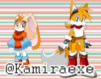 Tails and Cream Adults Remake by kamiraexe - sonic the hedgehog, cream the rabbit, tailsxcream, miles tails prower, taiream