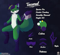 Tazarul [Commission] by FireEagle2015 - fox, anthro, solo, original character, senz