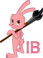 contest IB by Nightcathybrid - bunny, male, rabbit, pink, friendship, comp2013, constest