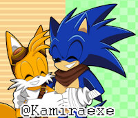 Sonic and Tails Boom Best Friends by kamiraexe - tails, sonic, sonic the hedgehog, miles tails prower, sonic and tails, sonicboom, sonic boom