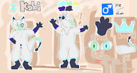 Kobi Reference by KobiDragon - dragon, male, reference, none