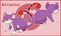 Arianna Rattata by RogueMorpho - female, pokemon, rattata, pokemon (species)