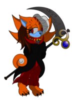 .:CE:. Vampire Hyozan by DarkKittyCrimson - female, monster, sonic, spitz, finnish, purpleheadsucker, heatthedragon