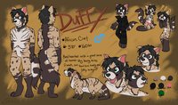 my ref by Duffy - cute, male, duffy, african civet