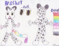 Keshet Ref by LunaRainheart - snow leopard, male, none, my love