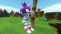 Sonic Fankids: Flare the Cathog by galestar01 - cat, female, hybrid, hedgehog, blaze the cat, sonic the hedgehog, sonaze, sonic oc, sonic the hedgehog (series), fankid