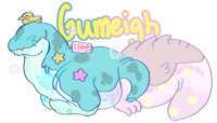 Gumeigh the gastrosnap! by Shamefulsinsigh - star, dragon, blue, spots, pink, stars, bubble, transparent, bubbles, spotty, soap, gummy, loaf, rubber duck, gastropod, transparent body, gastrosnap