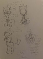 Moss Pyre Ref Sheet by FriarsLantern - female, my little pony, mlp, kirin, my little pony friendship is magic, mlp:fim, mlp oc