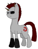 Reference Sheet for Red Spiral by litmauthor - male, pony