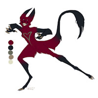 Meet Nyx! by FritzTheWolf - thing, demon, ref, ref sheet, daemon, nyx, fritzthewolf