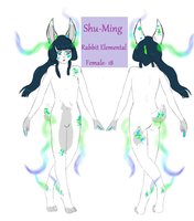 Shu Ming Reference by Requiem - female, rabbit