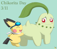 Chikorita Day by pichu90