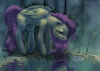 Isn't it sad, Fluttershy? by Chromaskunk