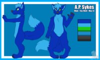 A.P. Sykes Reference by LexiPupcakes - fox, wolf, male, canine