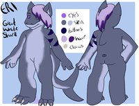 Erishark chibi ref sheet by SleetFury - male, reference sheet, shark, reference