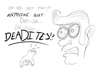 Nothing to see here by IGAKattack - cartoon, horror, cartoony, caricature, deadites