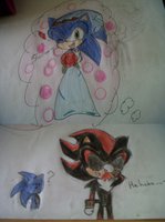 Sonadow #2 by Kermont - yaoi, sonic the hedgehog, imagination, nosebleed, sonadow, shadow the hedgehog, hedgehogs