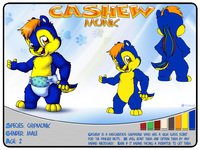 Cashewmunk Reference by Cashew - babyfur, diaper, cub, male, reference, rodent, tavimunk, (other), cashewmunk