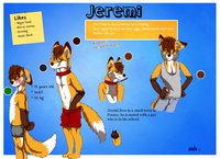 Jeremi the fox  by Inabi - fox, male/solo