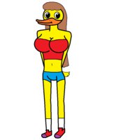 Tatiana Duck by skullzproductions - female, duck, tatiana