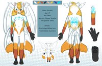 Servare Reference Sheet by DDDAfterDark - fox, kitsune, male, character sheet, character, sheet, reference, incubus