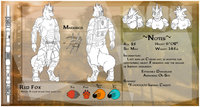 [CM - Red Foxzz] Detailed Character Sheet Clean by Ceowolf - fox, wolf, male, canine, clean, furry, photoshop, drawing, anthropomorphic, jedi, lightsaber, redfox, digital art, sfw, digigrade, starwars, ceowolf evandean, cursed wolf commissions, lightstaff, mandalorian, complex character sheet