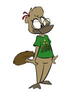 Willow by CursedFerret - female, glasses, platypus, legend of zelda, triforce