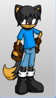 Joseph the Wolf by GurahkWeavile - wolf, male, character, sonic, oc, fan, fc, fan character, rp, sonic fanon characters, ladies man, chick magnet, gurahk