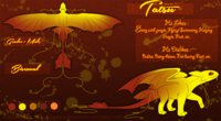 Tatsu The Night Fury by Truechaos - dragon, male, reference sheet, nightfury, how to train your dragon, reference, tatsu, night fury, male/solo, truechaos, cynn.