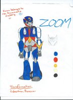 .+(TFP OC . Zoom)+. by JazzIsMaiBaby - male, zoom, cybertronian, transformers prime, tfp oc