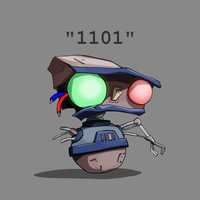 Robot - 1101 (art) by Musuko42 - robot