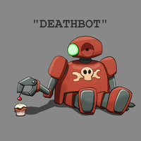 Robot - Deathbot (art)  by Musuko42 - robot
