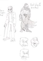 Headmaster Duncan Summers by LoneWolf23k - male, raven, avian, corvid, superheroes, headmaster