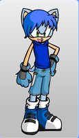 Vinny the Hedgehog by GurahkWeavile - male, hedgehog, skater, skateboarding, sonic fan characters