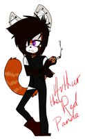 Arthur the Red Panda by C4LIGIN0US - cute, red panda, male, bisexual, fc, mobian