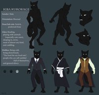 Wolf Kiba Character reference by KibaKurokage - wolf, male, reference sheet, kiba kurokage