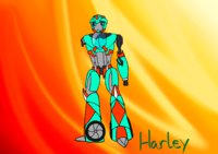 *#-TFP OC . Harley-#* by JazzIsMaiBaby - male, transformers, harley, cybertronian, transformers prime, tfp oc