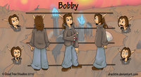 Bobby Character Sheet by Dracktin - male, elf, character, sheet, bobby