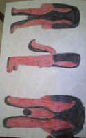 Blaze reference sheet by jman1717 - red, wolf, male, canine, black, reference