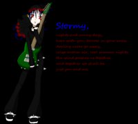 Stormy by KittenCathrenHeart - female, hedgehog