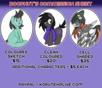 Commission Sheet by BoopHut