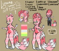 New Submission by OhJeeItsSpree - female, pink, sheet, punk, ref, cheshire cat