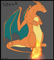 Stoick the Charizard by SophieWolf - dragon, male, pokemon, charizard, backlash91