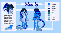 Randy Ref Sheet by Randoru - fuzzy, male, paw, tufts, pads, ruke, randy