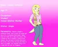 Pamela Reference by knightwolf09 - dog, golden retriever
