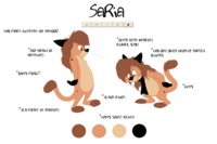 saria ref by arocketship - girl, cat, kitten, ref, reference, saria