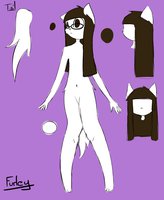 Furley Lavandria by FriskeyFurley - androgynous, catfox, cox, androgyne, furley