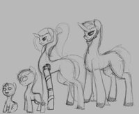 OC Family by undeadscorpion - safe, family, oc, mlp