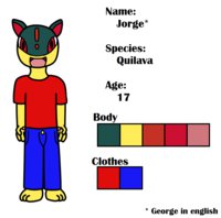 George Reference Sheet by TheMRCAGDL - male, pokemon, reference, quilava